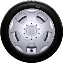 Sjs Sks Fiat Jant Kapağı 16 Inc Kırılmaz 1 Takım 4 Adet NO:404