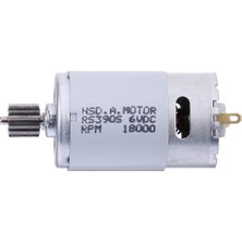 Bellee Yüksek Hıı Metal Dc 12V 6V Elektrikli Mikro Dişli Motor 18000 Rpm 6V 390 12 Diş (Yurt Dışından)