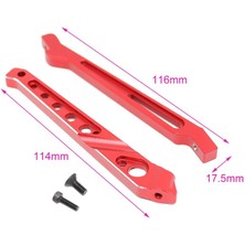 Bellee Arrma Typhon 1/8 Rc Kırmızı Için Ö Şasi Ği Yükseltme Parçaları (Yurt Dışından)