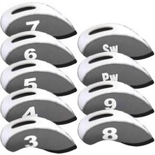 Tasteful 9 Golf Headcovers Anti Scratch Golf Gri (Yurt Dışından)