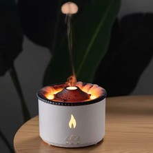 Aet Volkanik Hava Nemlendirici Aroma Difüzörü 350 ml - 2 Renk Led Işık - 2 Buhar Modlu - Buhar Makinesi