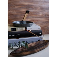 Petarya Gri-Beyaz Palo Santo Tutucu Sarma Tütsülük