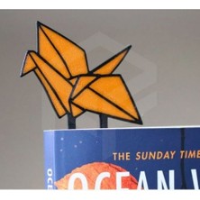 Nana Art Origami Kitap Ayracı – Eşsiz Kağıt Katlama Tasarımıyla Özgün Bir Okuma Deneyimi