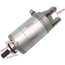 Burgman 400 Uyumlu Marş Motoru An 250 ,an 400 Marş Dinamosu _aras