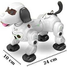 Wingzy Uzaktan Kumandalı Robot Köpek, Full Fonksiyon, Sesli, Hareketli, Sensörlü, Tepki Veren Oyun Arkadaşı