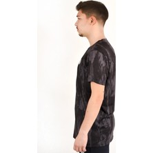 Parçalı Desen Tshirt