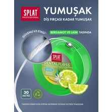 Splat Professional Bergamot Ve Limon Aromalı Hacimli Diş Ipi 30 Metre