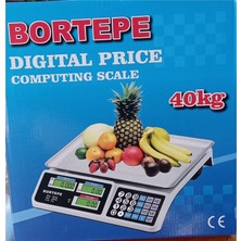 Bortepe 40 kg Dijital Elektronik Terazi 2 gr 40 kg