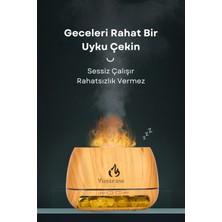 Yussraw Hava Nemlendircisi - Taşınabilir - Işıklı - Aroma Yayıcılı - 200 ml Kapasiteli - Taş Hediyeli