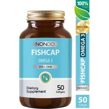 Nondo Fıshcap Balık Yağı Omega 3 Epa + Dha 50 Yumuşak Jelatin Kapsül