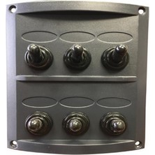 DM Switch Panel 6lı Izoeli 116X168MM