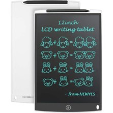 Ozmik LCD 12.5 Inç Dijital Kalemli Çizim Yazı Tahtası Not Yazma Eğitim Tableti Writing Tablet Büyük Boy