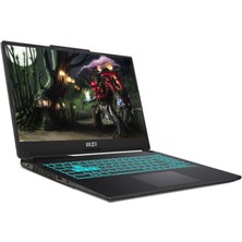 Msı Cyborg 15 Intel Core I5 13420H 96GB 1tb SSD RTX4050/6GB 15.6" Fhd 144Hz Fdos Taşınabilir Bilgisayar & Per4 Çanta A13VE1478XTRP338