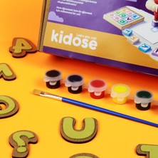 Kidose Eğitici Alfabe & Sayılar Baskı Etkinlik Oyun Kiti - (Alphabet And Numbers Stamp Kit)