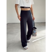 Yüksek Bel Likralı Jean Pantolon 90 cm