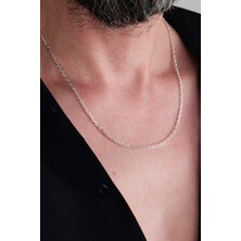 Ricco Jewellery 925 Ayar Gümüş Forse Zincir •  Made In Italy