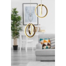 Woodhub Sezen 3 Renk Ledli 2.li Avize Eskitme