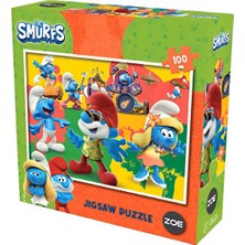 The Smurfs Şirinler 100 Parça Puzzle Zoe