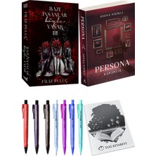 Persona Karanlık ve Bazı Insanlar Böyle Yaşar 3 Filiz Puluç 2li Set + Hediyeli