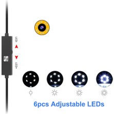 Flagen Endoskop Yılan Kamera 5 Metre (Sert Kablo) 7mm