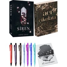 Acı Çikolata ve Siren Bir Emine Tavuz 2li Set + Hediyeli