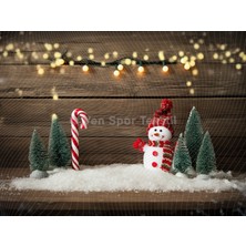 Venspor Noel Esintili Ahşap Zeminli 200X150CM Stüdyo Fonu Arka Plan