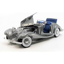 1936 Model Mercedes-Benz 500 K Typ Special Roadster Araba 1:18 Ölçekli - Mavi Su Dünyası