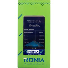 Ronia Ahşap Freze Bıçağı  09-50016012V130  Kavisli V-Yivli  130 Derece Freze Ucu Sap 12 mm 