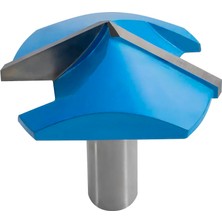Ronia Ahşap Freze Bıçağı 09-50021012V110  Kavisli V-Yivli  110 Derece  Freze Ucu Sap 12 mm 