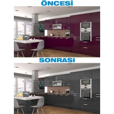 Createfol Yapışkanlı Folyo Mutfak Dolap ve Mobilya Kaplama Folyosu Istedğiniz Ölçüde 122X 2 Metre