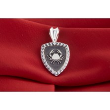 Giby Jewel Yengeç Burcu 925 Ayar Gümüş Madalyon Kolye Ucu
