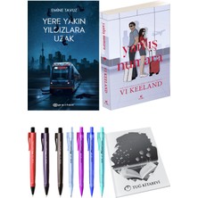 Yanlış Numara ve Epsilon Yayınevi Yere Yakın Yıldızlara Uzak Emine Tavuz 2'li Set + Hediyeli