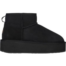 EMU Australia Stinger Micro Flatform Kadın Siyah Bot W13082-98