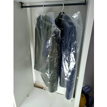 Elbise Poşeti 100 Adet - Takım Elbise Poşeti 60X90CM Askı Yeri Mevcut 100 Adet Kuru Temizleme Poşeti