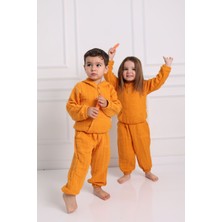 Cuckoo Cotton Müslin Kapüşonlu Çocuk Takım