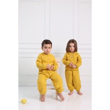 Cuckoo Cotton Müslin Kapüşonlu Çocuk Takım