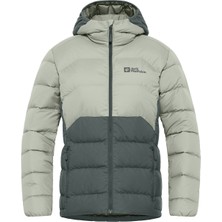 Jack Wolfskin Ather Down Hoody Kadın Yeşil Outdoor Ceketi