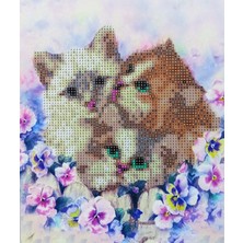 Mentaş Boncuklu Taşlı Mozaik Elmas Goblen Pano Tablo Resim Puzzle Çocuklar Için 21X25