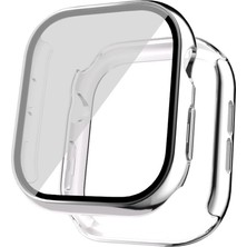 AktarMobile Apple Watch 10 / 11 42 mm Uyumlu Ekran Koruyucu Kasa Koruma Electroplate Parlak Tasarım Tam Koruma