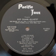 The Bud Shank Quartet Featuring Claude Williamson - Bud Shank