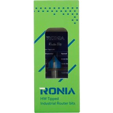 Ronia Ahşap Freze Bıçağı 09-12713006V90 V Kanal Açma Freze Ucu Sap(D): 13 mm