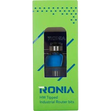 Ronia Ahşap Freze Bıçağı 10B-22212708 Lamba Freze Ucu Sap(D): 8 mm