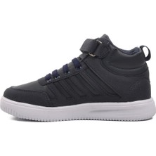 Walkway F Lacivert Beyaz Cırtlı Erkek Çocuk Bilek Boy Sneaker