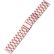 Forzacase Xiaomi Redmi Watch 5 Lite ile Uyumlu Metal Baklalı Kordon Kayış - FC141