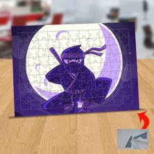 Ay Işığında Ninja 99 Parça Puzzle Yapboz Tablo-23-2147870022