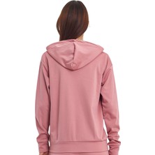 Yakamor Kadın Ormanseven Kapişonlu Fermuarlı Sweat