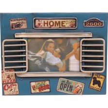 Çerçici Dekoratif Metal Çerçeve Panjur Temalı