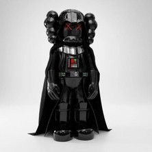 3D Layer Craft Kaws Darth Vader Stormtrooper 20 cm Siyah Figür Kaws