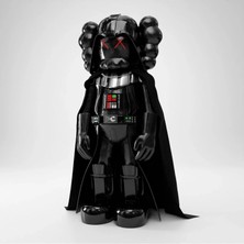 3D Layer Craft Kaws Darth Vader Stormtrooper 20 cm Siyah Figür Kaws