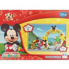 Disney Mickey Mouse 20 Parça Floor Puzzle